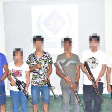 NPA loses 7 members, firearms in Caraga, Northern Mindanao