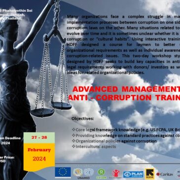 Advanced Management & Anti-Corruption Training